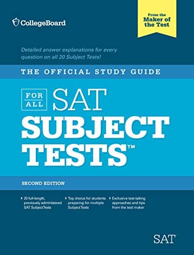 Image of Official Study Guide For All SAT Subject Tests (College Board Official Study Guide for All SAT Subject Tests)