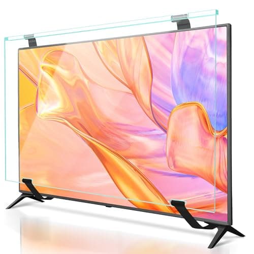 Image of Ninonly 43 Inch TV Screen Protector, HD Clear Display Protector Panel, Acrylic Protective TV Screen Protectors for Single/Dual-point Support TV/Wall-mounted TV/Computer Monitor