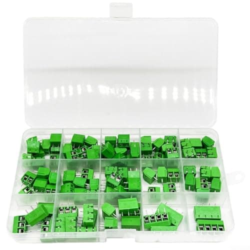 Image of KF301 Terminal Block Kit 100PCS Designed for PCB Integration and Compatibility with Common 2.54mm Pitch Header Applications