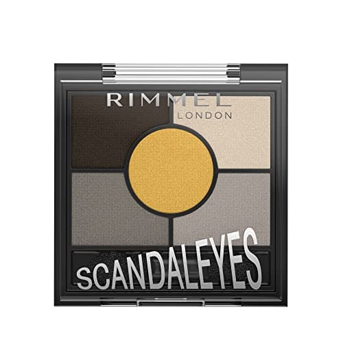 Image of Rimmel London Scandaleyes 5 Pan Eyeshadow Palette Golden Eye, Cream