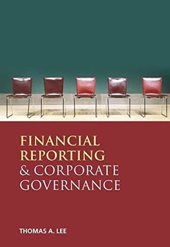 Image of Financial Reporting and Corporate Governance by Lee, Thomas A. published by John Wiley & Sons (2006)