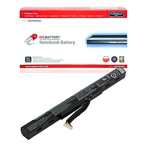 Image of DR. BATTERY AS16A5K AS16A7K AS16A8K Laptop Battery for Acer Aspire E15 E5-475 E5-475G E5-575 E5-575G E5-575T E5-575TG E5-774 E5-774G E5-575G E5-575-59QB E5-575-33BM series 4ICR19/66 [14.6V]