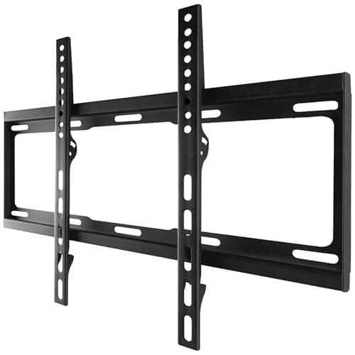 Image of One For All TV Bracket – Fixed Wall Mount – Screen size 32-65 Inch - For All types of TVs (LED LCD Plasma) – Max Weight 100kg – VESA 100x100 to 400x400 – Black – Smart Line – WM2411