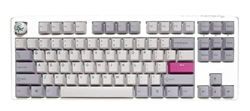 Image of Ducky One 3 Mist Grey TKL Gaming Tastatur, RGB LED - MX-Blue (US)