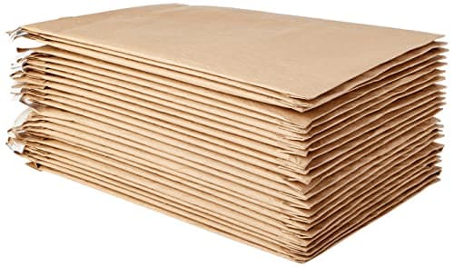 Image of Jiffy Green Padded Bags with Kraft Outer and Recycled Paper Cushioning No.5 260x381mm Ref 01901 [Pack of 25]