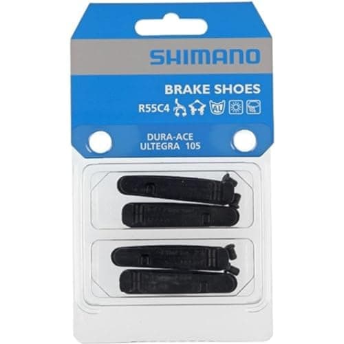 Image of Brake Pad Set R55C4 Dura-Ace BR-9000/7900 ETC 4 pcs (pack of 1), Black