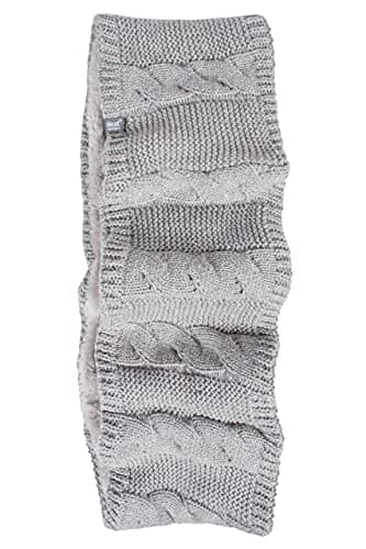 Image of HEAT HOLDERS SOCKSHOP Ladies Kalma Infinity Scarf Pack of 1 Light Grey One Size