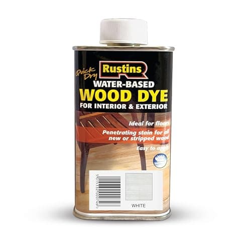 Image of Rustins Wood Dye White 250ml