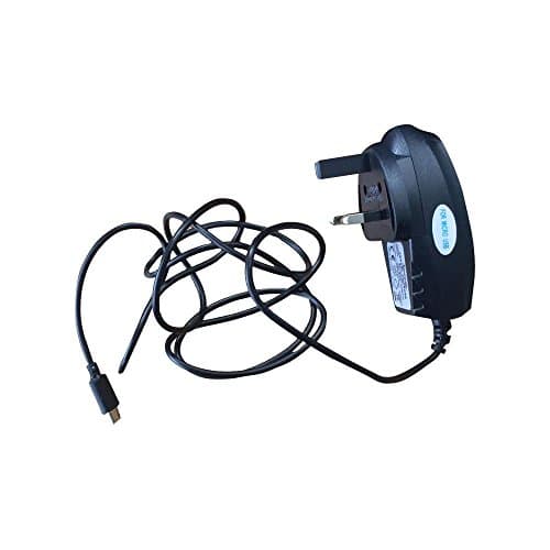 Image of iTechCover® 3 Pin UK Mains/Wall Charger Cable Lead Compatible with Alcatel 1 5033X / - CE - ROHS - UK Approved