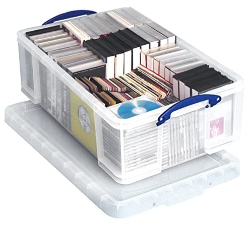 Image of Really Useful Box Plastic Storage 50 Litre Clear