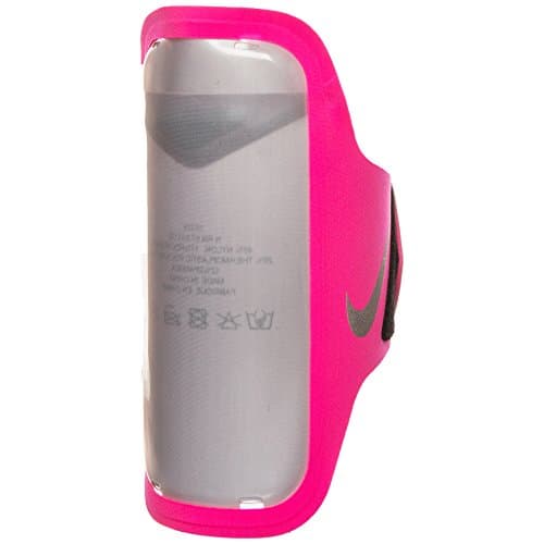Image of Nike Ventulated Arm Band Bracelet Hyper Pink/Wolf Grey/Silver One Size