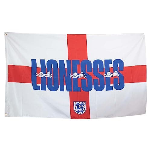 Image of Hy-Pro Officially Licensed England FA Lionesses Flag 5' x 3' Womens Euro 2025