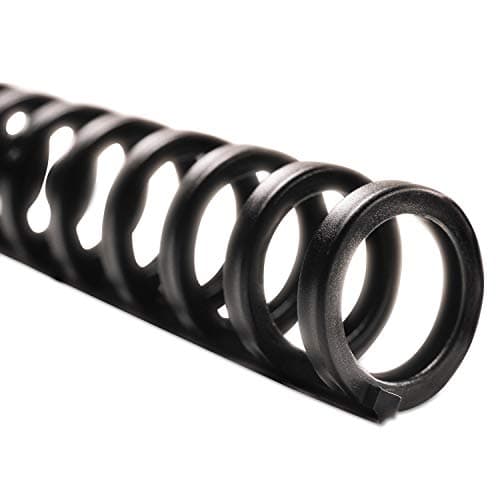 Image of ProClick Easy Edit Spines, 5/16 Diameter, 45 Sheet Capacity, Black, 25/Pack by Swingline GBC