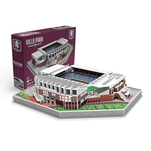 Image of Pro-Lion 3D Puzzle of Villa Park Stadium - 100 Pieces | Home of Aston Villa| English Premier League Gifts for Age 7+