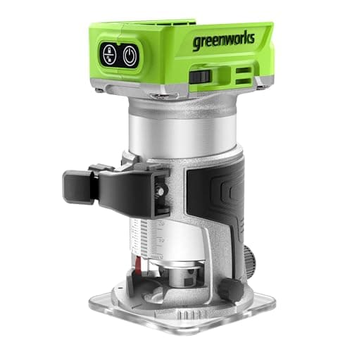 Image of Greenworks 24V Brushless Compact Router, Tool-Only (Battery and Charger Sold Separately)