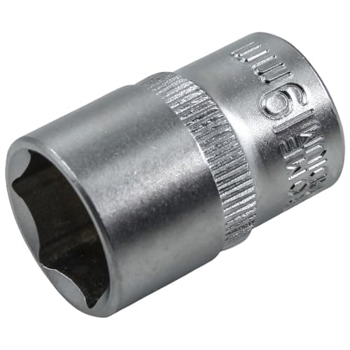 Image of Faithfull FAISOC1219Q Metric Hex Sockets 1/2in 19mm SqDr