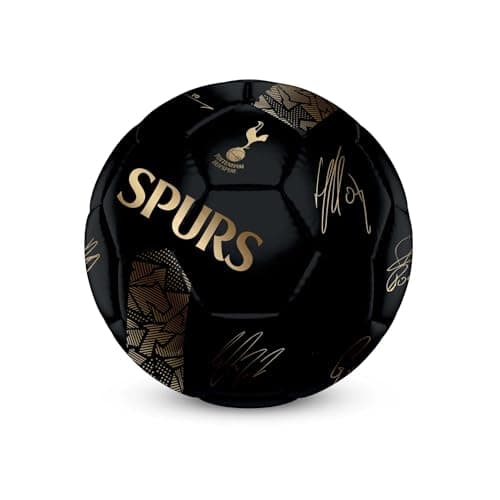 Image of Hy-Pro Officially Licensed Tottenham Hotspur F.C. Signature Football - Phantom, Size 5, Spurs, Training, Match, Merchandise, Collectible For Kids and Adults
