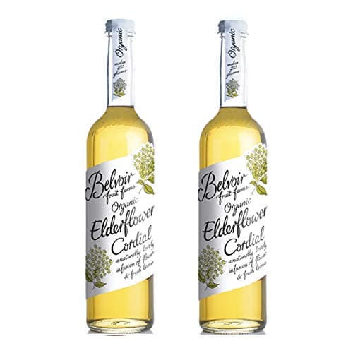 Image of Belvoir Organic Elderflower Cordial 500ml (Pack of 2)