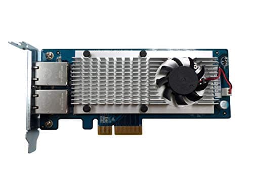 Image of QNAP DUALPORT 10GBASE-T NW EXP CARD F TOWER + RM DESKTOP BRACKETS - LAN-10G2T-X550 (Enterprise Computing > Network Cards & Adapters) -}r