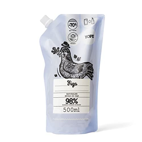 Image of YOPE REFILL HAND WASH | MOISTURIZING | ALLANTOIN | 98% INGREDIENTS OF NATURAL ORIGIN | VEGAN | SCENT FIG TREE 500ml