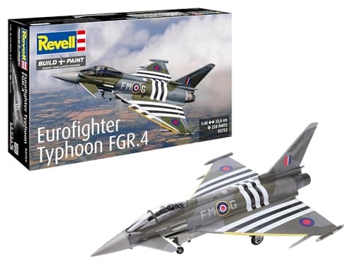 Image of Revell 03753 Eurofighter Typhoon FGR.4 1:48 Scale - Unbuilt/Unpainted Plastic Model Kit