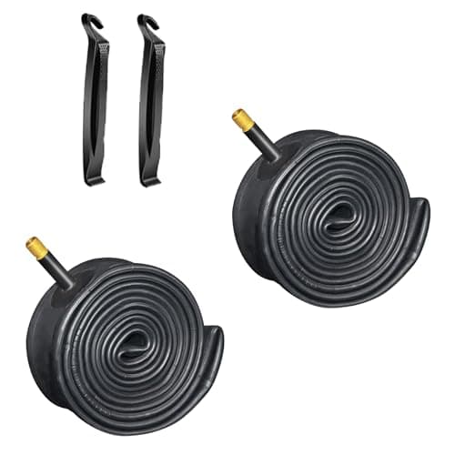 Image of 2 Pack 20 Inch Cycle Inner Tube 20" x 1.75-2.125 Kids Bicycle Butyl Tyre Tube AV32mm Schrader Valve