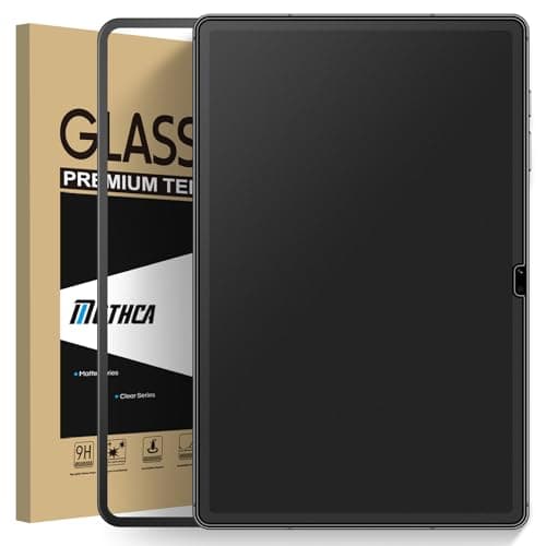 Image of Mothca Matte Screen Protector for Samsung Galaxy Tab S9 FE/ S9 (10.9 inch 2023), Anti-Glare & Anti-Fingerprint Tempered Glass Film Smooth as Silk, 1 Pack