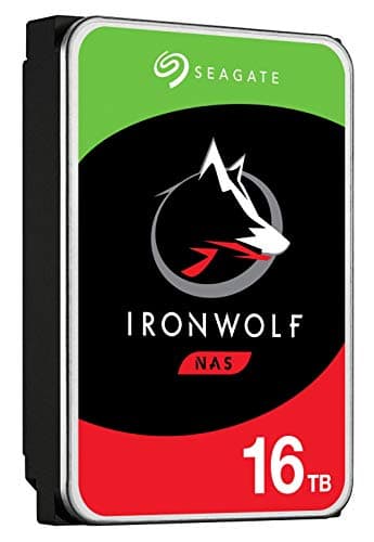 Image of Seagate IronWolf 16TB SATA III 3.5" Hard Drive - 7200RPM, 256MB Cache