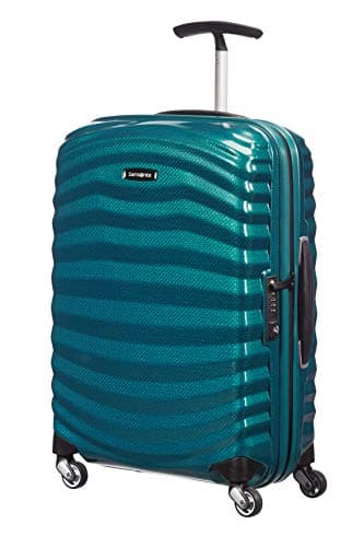Image of Samsonite Lite -Shock - Spinner S Suitcase, 55 cm, 36 l, Blue (Petrol Blue)