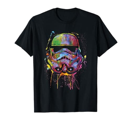 Image of Star Wars Paint Splats Helmet T-Shirt