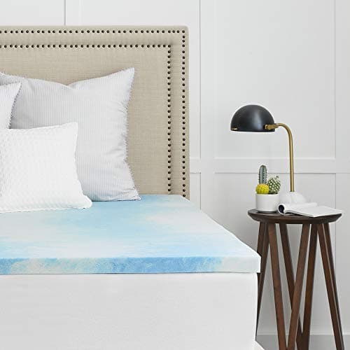 Image of Sealy Memory Foam Mattress Topper, Chill Gel, Twin
