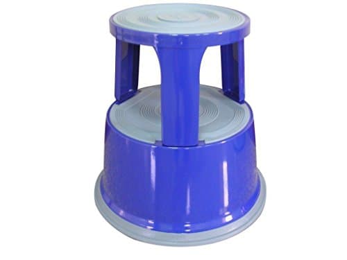 Image of Q-Connect Blue Metal Step Stool KF04847