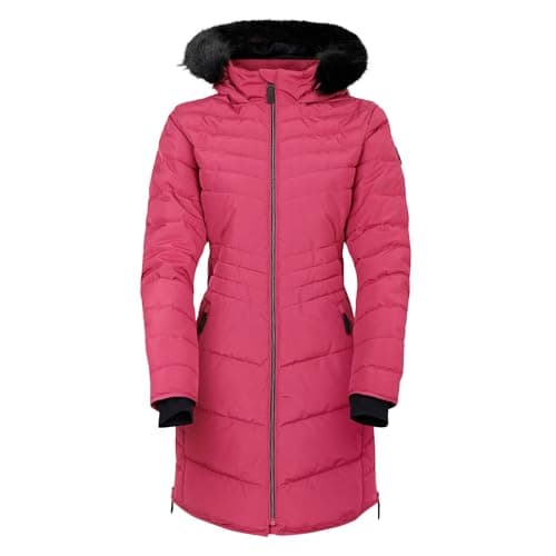 Image of Dare 2B Womens/Ladies Striking IIII Mid Length Padded Jacket (10 UK) (Hydrangea Pink)