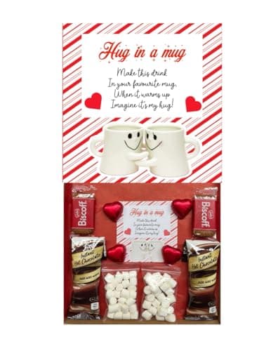 Image of Hug In A Mug Hot Chocolate Gift Set Present