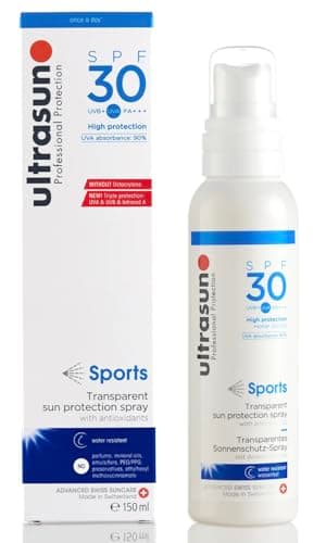Image of Transparent Sun Protection ultrasunn Sports Spray SPF30 150ml