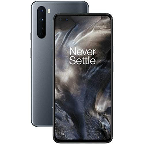 Image of OnePlus AC2003 Nord (5G) SIM-Free Smartphone with Quad Camera, Dual SIM and 2 Years Warranty, Onyx Grey, 8 GB RAM 128 GB