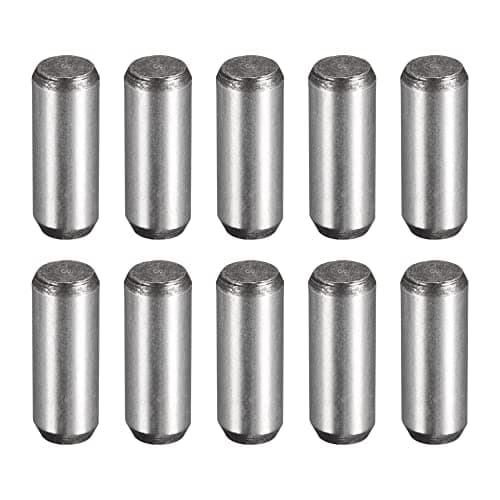 Image of sourcing map 1/4-Inch x 3/4-Inch Dowel Pins, Heat Treated Alloy Steel for Extra Hardness, Bright Finish and Accurate Alignment 10pcs