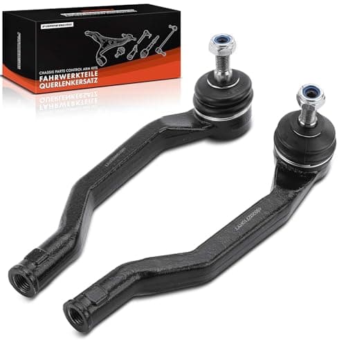 Image of Frankberg 2x Tie Rod End Track Rod End Front Axle Compatible with Fluence L30 1.5L 1.6L 2010-2024 M.e.g.a.n.e CC EZ0/1 1.2L-2.0L 2010-2024 M.e.g.a.n.e III Coupe DZ0/1 Replace# 485202710R