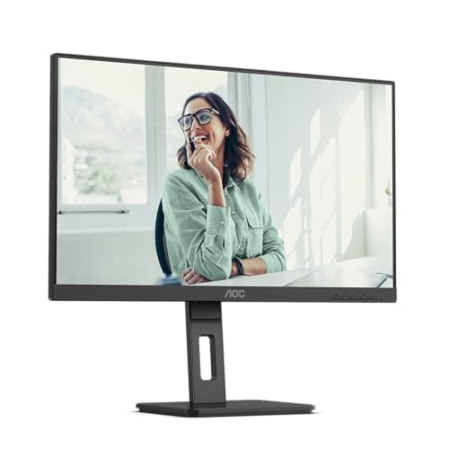 Image of AOC Q27P3CV- 27 Inch QHD Monitor, 75Hz, IPS, Height Adjust, Speakers, USB HUB, USB-C PD 65W, Flicker Free (2560x 1440 100Hz, HDMI 2.0 / DP 1.4 / USB-C / USB 3.2)