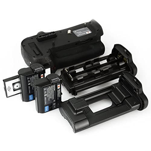 Image of DSTE® Pro IR Remote MB-D12 Vertical Battery Grip + 2x EN-EL15 for Nikon D800 D810 D800E D800S SLR Digital Camera