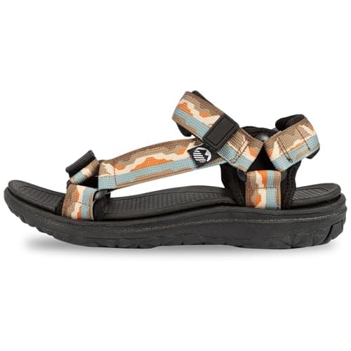 Image of Lakeland Active Men's Stonethwaite Adjustable Outdoor Walking Trekking Sandals - Wastwater Dusk - 9
