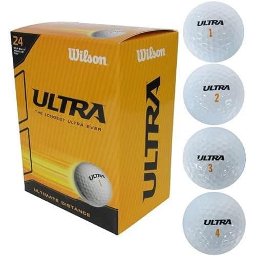 Image of Wilson Ultra Lue 24 Golf Balls - White