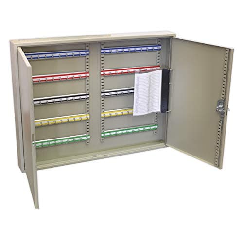 Image of Sealey Skc100W Key Cabinet 100 Key Capacity Wide