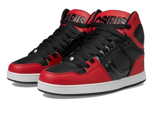 Image of Osiris Men's NYC 83 CLK Skate Shoe, Red/Black/Black, 8