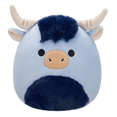Image of Squishmallows Original 7.5-Inch Toro the Blue Highland Cow