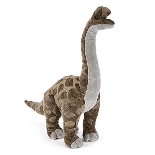 Image of Zappi Co Plush Children's Stuffed Soft Cuddly Plush Toy-Part of Safari Animals Collection, Perfect for Kids (40cm Depth)(Brachiosaurus Dinosaur)