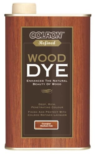 Image of Colron Refined Wood Dye 250ml Georgian Medium Oak