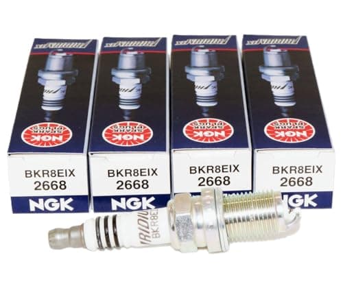 Image of 4 New NGK Iridium IX Spark plug BKR8EIX # 2668