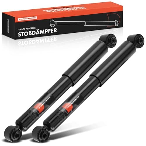 Image of Frankberg 2x Shock Absorber Strut Rear Left Right 478,5mm Gas pressure Compatible with Qashqai +2 I J10 NJ10 1.5L-2.0L 2006-2013 Replace# 314039, E6210JD73A