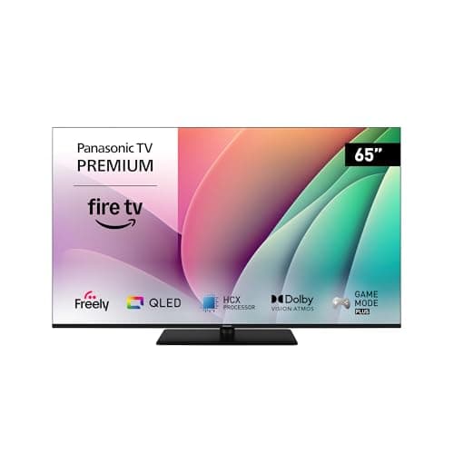 Image of Panasonic TV-65W80AEY W80 Series 65 inch 4K Ultra HD LED Smart TV, 2024, Fire TV, Freely, Dolby Vision & Atmos, Alexa Voice Control, Airplay, Black
